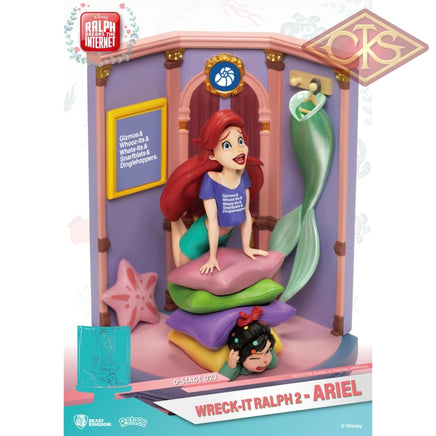 BEAST KINGDOM - Disney, Wreck-It Ralph 2 - Diorama Ariel (DS-023) (15 cm)