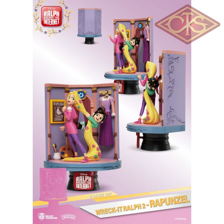 BEAST KINGDOM - Disney, Wreck-It Ralph 2 - Diorama Rapunzel (DS-027) (15cm)