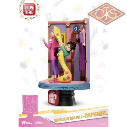 BEAST KINGDOM - Disney, Wreck-It Ralph 2 - Diorama Rapunzel (DS-027) (15cm)