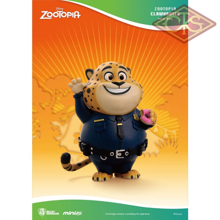 Disney - Beast Kingdom, Mini Egg Attack Series - Zootopia - Clauwhauser (9 cm)