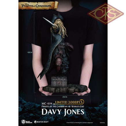 Beast Kingdom Toys - Pirates Of The Caribbean:  At Worlds End Master Davy Jones (42Cm) Statue