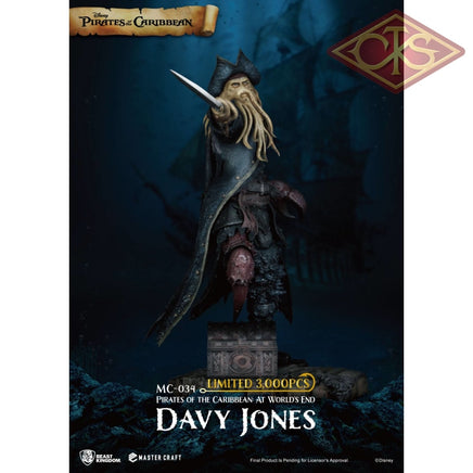 Beast Kingdom Toys - Pirates Of The Caribbean:  At Worlds End Master Davy Jones (42Cm) Statue