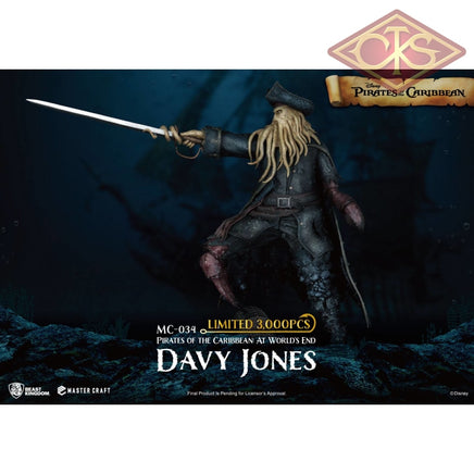 Beast Kingdom Toys - Pirates Of The Caribbean:  At Worlds End Master Davy Jones (42Cm) Statue
