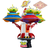 Beast Kingdom Toys : Disney, Toy Story - Diorama Alien Spin Ufo (16cm)
