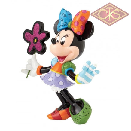 Britto - Disney Mickey Mouse Minnie With Flowers Figurines