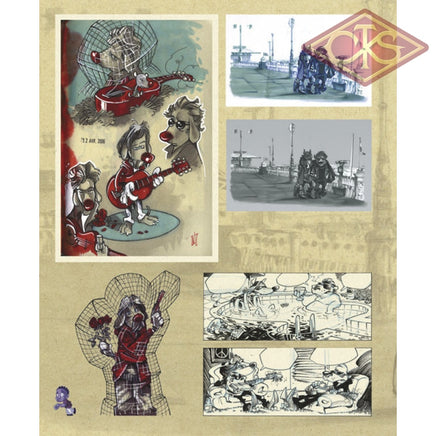 COMIX BURO Sketchbook / Croquis - Keramidas #2 (°2014) (Numbered + Signed)