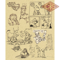 COMIX BURO Sketchbook / Croquis - Maëster #1 (°2010) (Numbered + Signed)