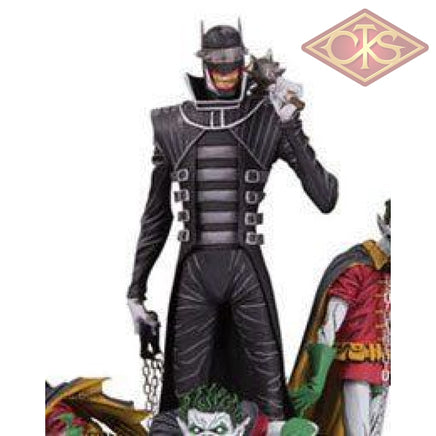 Dc Collectibles - Dark Nights Metal Deluxe Batman Who Laughs & Robin Minions (21 Cm) Figurines