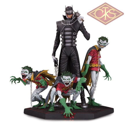 Dc Collectibles - Dark Nights Metal Deluxe Batman Who Laughs & Robin Minions (21 Cm) Figurines