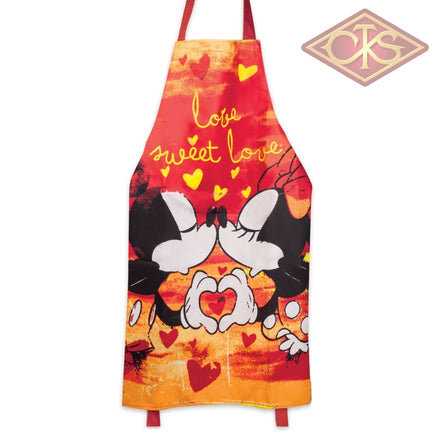 Disney - Mickey & Minnie Kitchen Apron Love Sweet