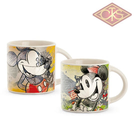 Disney - Mickey & Minnie Mini Mug Green / Red (Set Of 2)