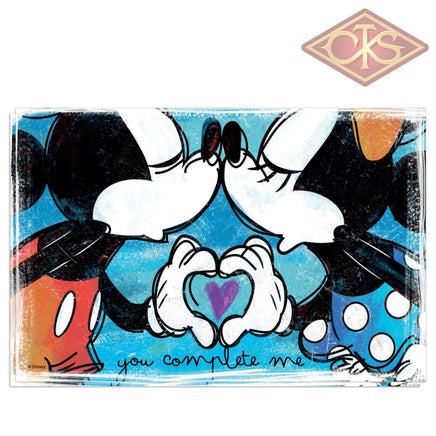 Disney - Mickey & Minnie Placemat Blue You Complete Me (Set Of 2)