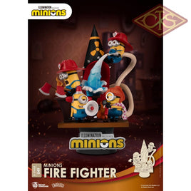 Disney - Minions - Diorama Minions Fire Fighter (15 cm)