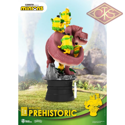 Disney - Minions - Diorama Minions Prehistoric (15 cm)