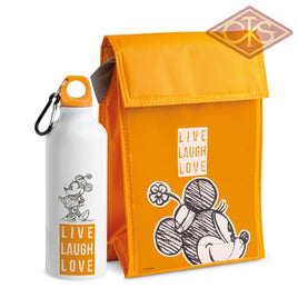 Disney - Minnie Mouse Set Travel Orange:  Cooling Bag + Dinking Bottle In Gift Box