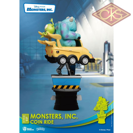 Disney - Monsters, Inc. - Diorama 'Coin Ride' (13 cm)