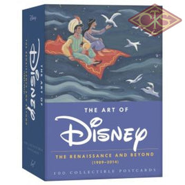 Disney - Postcard Box, The Art of Disney - The Renaissance & Beyond (set of 100 cards)