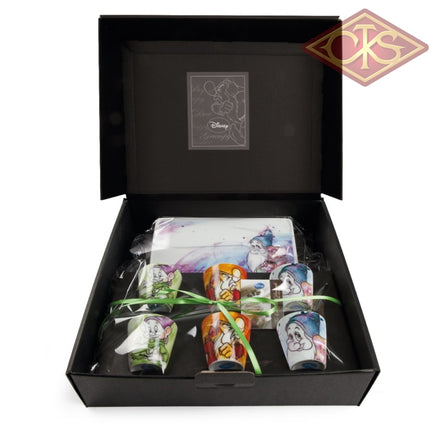 Disney - Snow White & The Seven Dwarfs Gift Box:  6 Espresso Shots + Tray Set