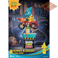 Disney - Toy Story - Diorama 'Bunny & Ducky Coin Ride' (13 cm)