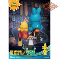 Disney - Toy Story - Diorama 'Bunny & Ducky Coin Ride' (13 cm)