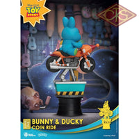 Disney - Toy Story - Diorama 'Bunny & Ducky Coin Ride' (13 cm)