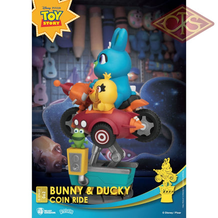 Disney - Toy Story - Diorama 'Bunny & Ducky Coin Ride' (13 cm)