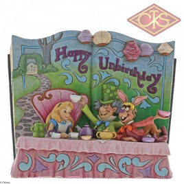 Disney Traditions - Alice In Wonderland & Mad Hatter Happy Unbirthday (Storybook) (15 50 Cm)