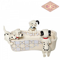 Disney Traditions - 101 Dalmatians - 101 Dalmatians Bone Shaped Dish "Puppy Bow" (10cm)