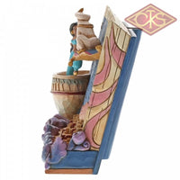 DISNEY TRADITIONS Figure - Aladdin - Aladdin & Jasmine "Romance Takes Flight" (Storybook) (14cm)