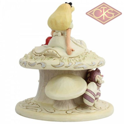 Disney Traditions - Alice in Wonderland - Alice, Dinah The Cat, Cheshire & White Rabbit "Whimsy & Wonder" (18 cm)