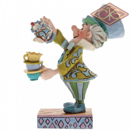 DISNEY TRADITIONS Figure - Alice in Wonderland - Mad Hatter "A Spot of Tea" (13cm)