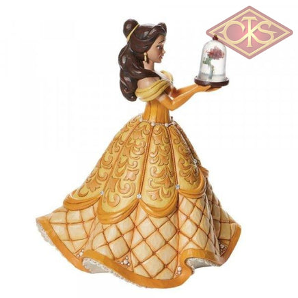 DISNEY TRADITIONS Figure - Beauty & The Beast - Belle Deluxe "A Rare Rose" (38cm)