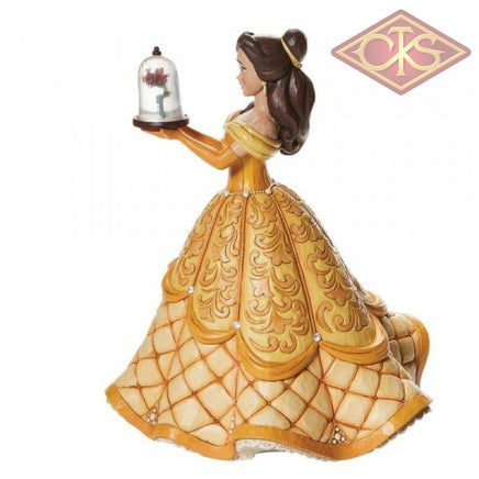 DISNEY TRADITIONS Figure - Beauty & The Beast - Belle Deluxe "A Rare Rose" (38cm)