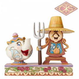 Disney Traditions - Beauty & The Beast - Mrs Potts & Cogsworth "Workin' Round the Clock" (13 cm)