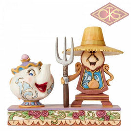 Disney Traditions - Beauty & The Beast - Mrs Potts & Cogsworth "Workin' Round the Clock" (13 cm)
