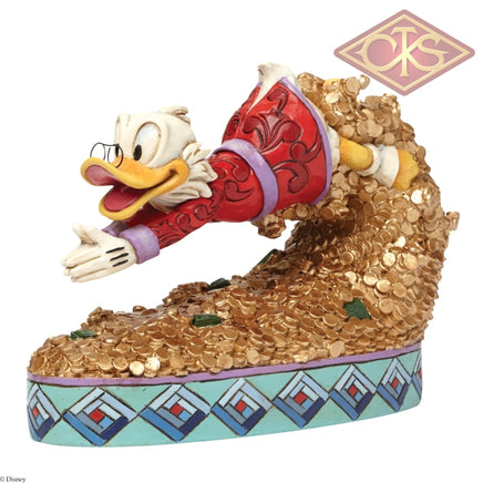 Disney Traditions - Duck Tales Scrooge Mcduck Treasure Dive (12 50 Cm) Figurines