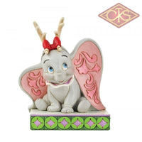 DISNEY TRADITIONS Figure - Dumbo - Flying Dumbo as a Reindeer "Santa's Cheerful Helper" (10cm)