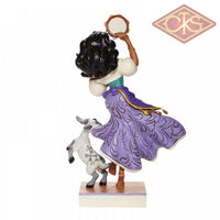 DISNEY TRADITIONS - Hunchback of Notre Dame - Esmeralda and Djali "Twirling Tambourine Player" (22cm)