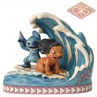 Disney Traditions - Lilo & Stitch Catch The Wave Figurines