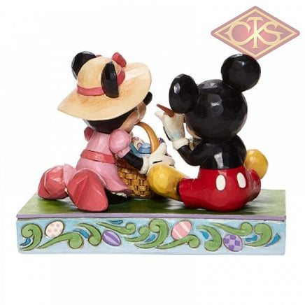 Disney Traditions Figure - Mickey Mouse And Minnie Easter Artistry (12Cm) Disney Traditions