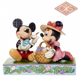 Disney Traditions Figure - Mickey Mouse And Minnie Easter Artistry (12Cm) Disney Traditions
