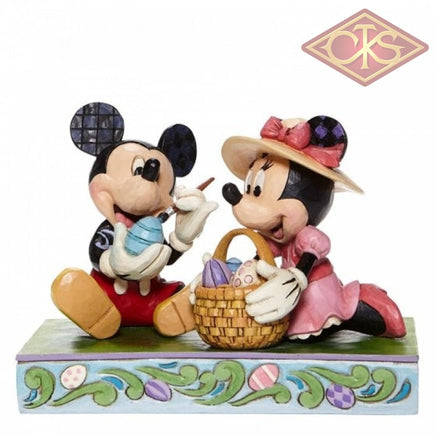 Disney Traditions Figure - Mickey Mouse And Minnie Easter Artistry (12Cm) Disney Traditions