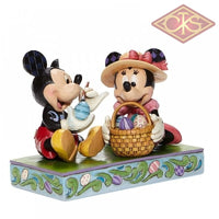 Disney Traditions Figure - Mickey Mouse And Minnie Easter Artistry (12Cm) Disney Traditions