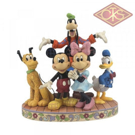 DISNEY TRADITIONS Figure - Mickey Mouse - Fab Five "The Gang's All Here" (28cm)