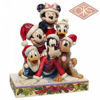 Disney Traditions - Mickey Mouse - Mickey & Friends "Piled High with Holiday Cheer" (15 cm)