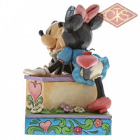 Disney Traditions - Mickey Mouse - Mickey Mouse & Minnie Mouse "Kissing Booth" (15 cm)