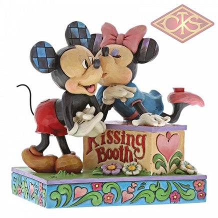 Disney Traditions - Mickey Mouse - Mickey Mouse & Minnie Mouse "Kissing Booth" (15 cm)