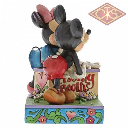 Disney Traditions - Mickey Mouse - Mickey Mouse & Minnie Mouse "Kissing Booth" (15 cm)