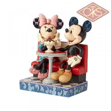 DISNEY TRADITIONS Figure - Mickey Mouse - Mickey & Minnie "Love Comes in Many Flavors" (16cm)