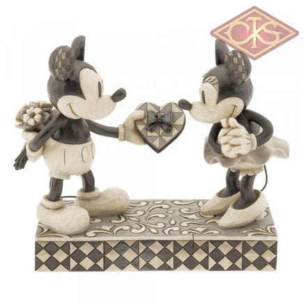 DISNEY TRADITIONS Figure - Mickey Mouse - Mickey & Minnie "Real Sweetheart" (15cm)